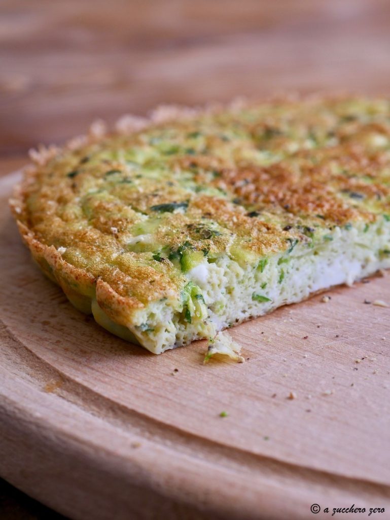 Omelette de courgettes au four légère | recette légère et moelleuse sans huile