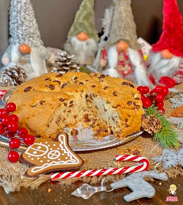 PANDOLCE BAS GENOVOIS sans levure recette originale infaillible