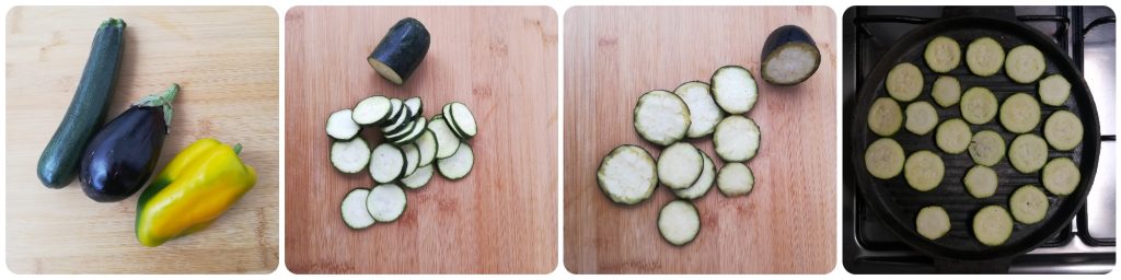 PÂTES AUX LÉGUMES GRILLÉS