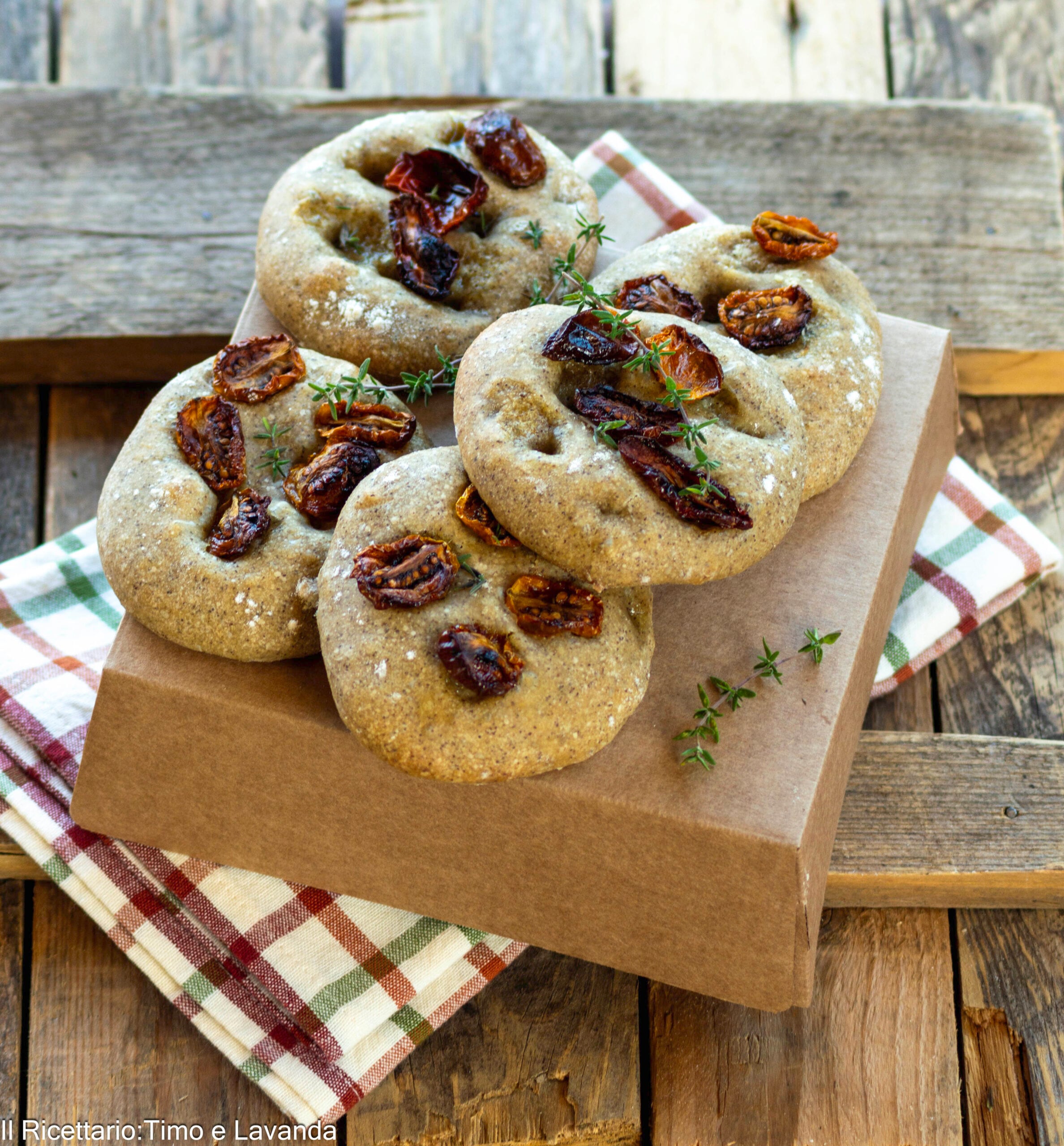 Petits pains avec farine de chanvre