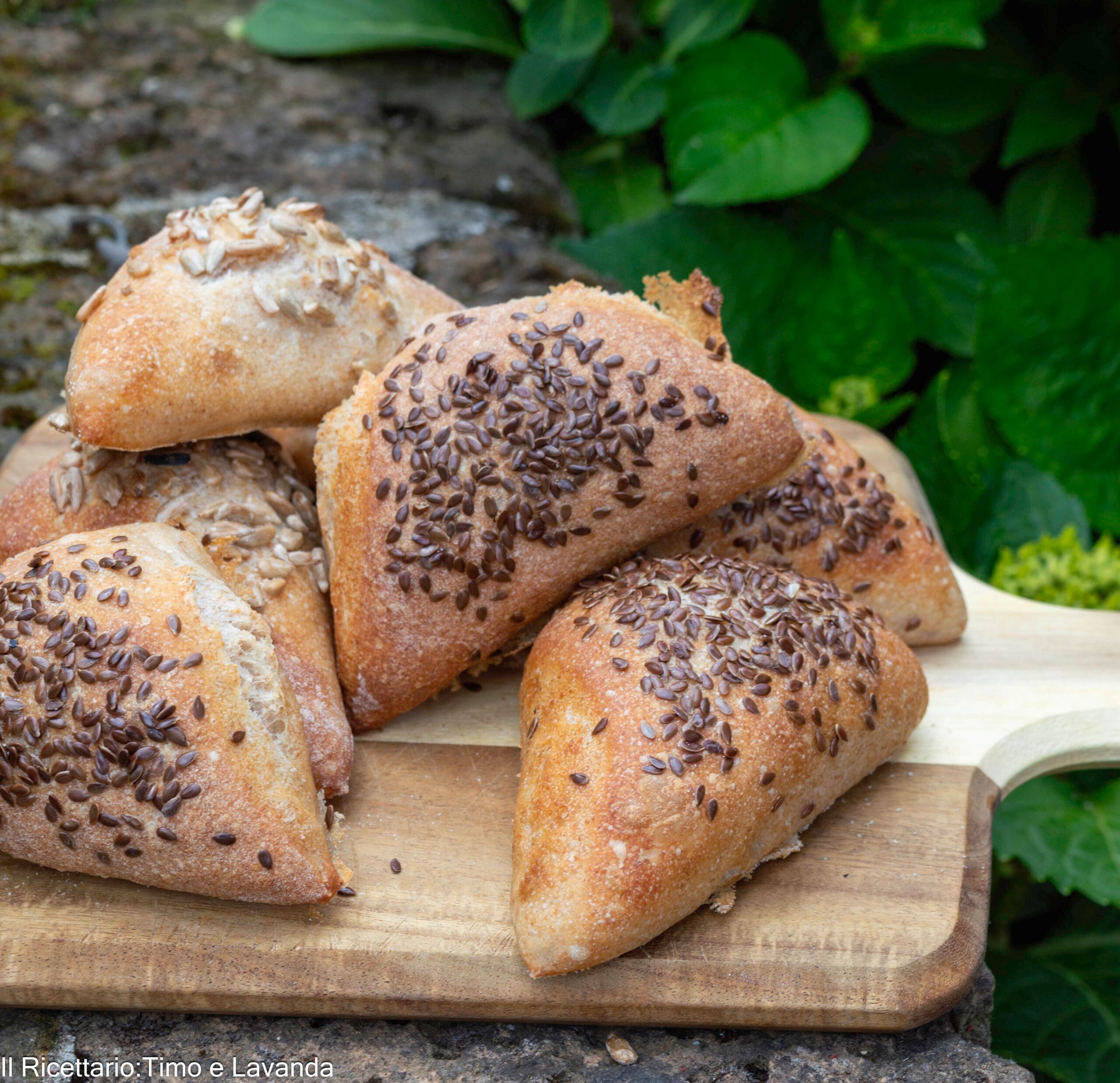 Petits pains avec farine de millet
