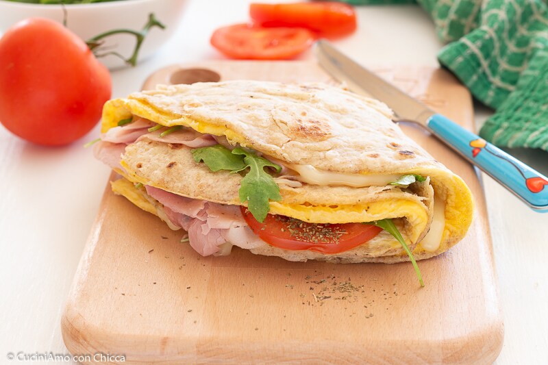 PIADIFRITTATA recette sauvetage déjeuner