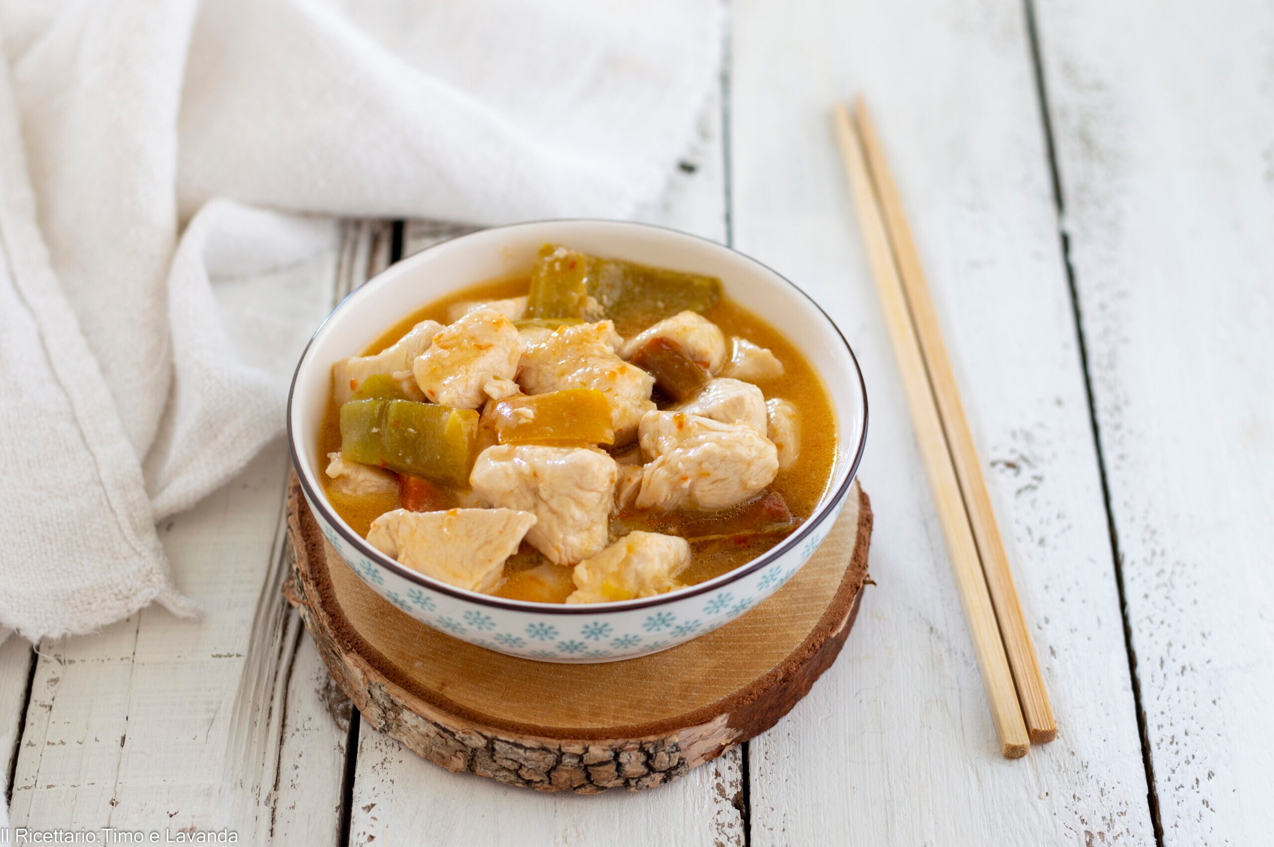 Poulet à la sauce aigre-douce-version légère