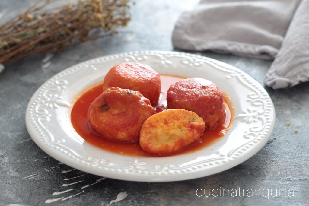 Pallotte cace e ove recette abruzzaise