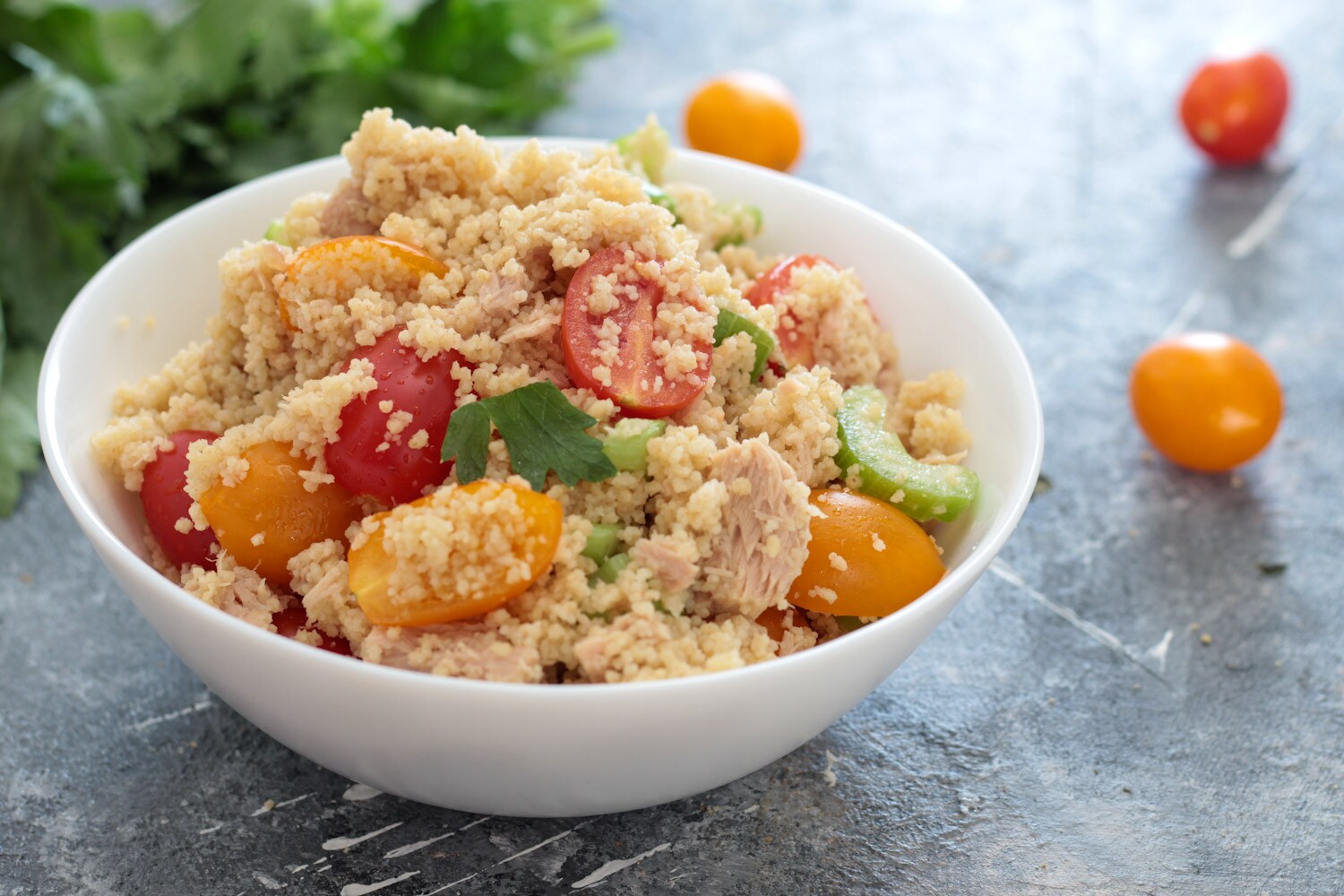Couscous au thon