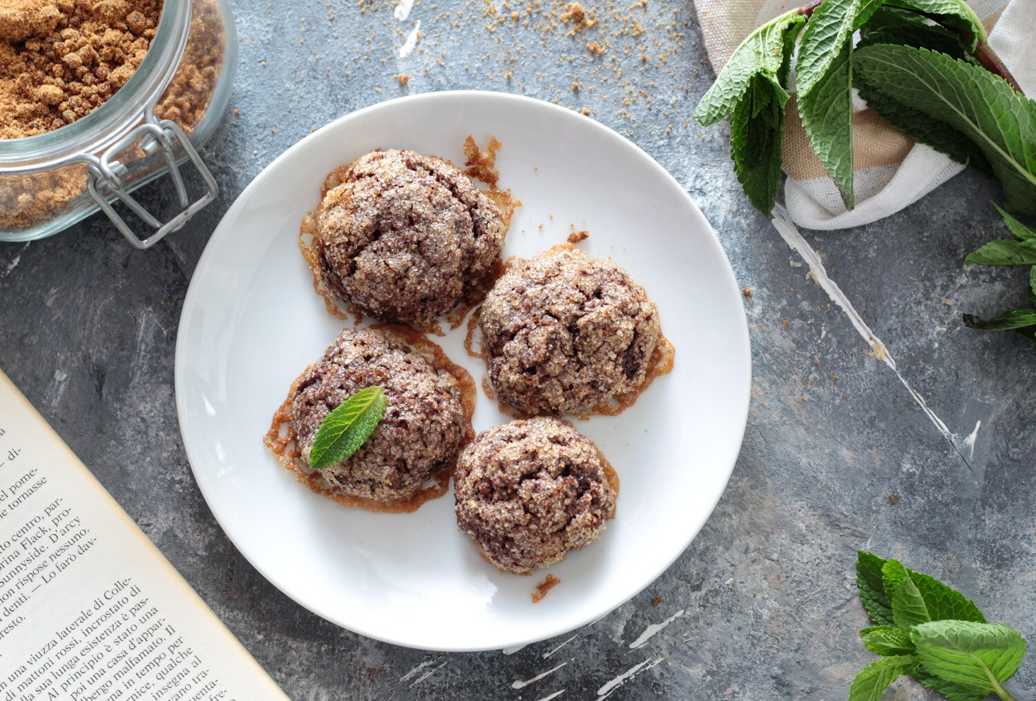 Biscuits moelleux au cacao et muscovado