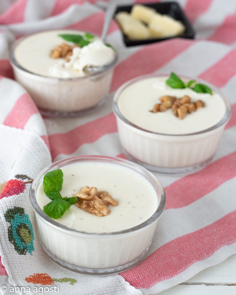 Panna Cotta au Parmesan, une entrée simple