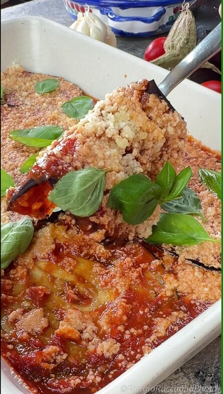 Parmigiana d'aubergines à la sicilienne