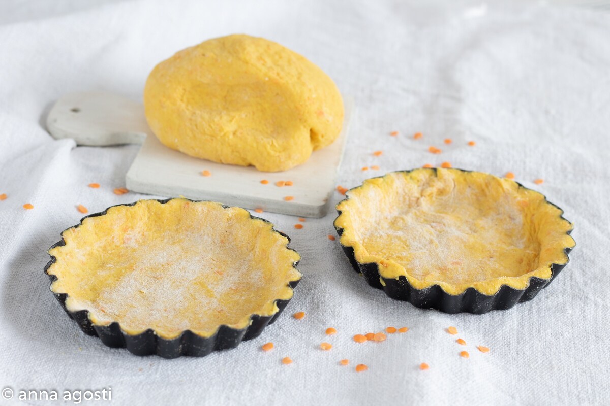 Pâte Brisée Salée aux Lentilles