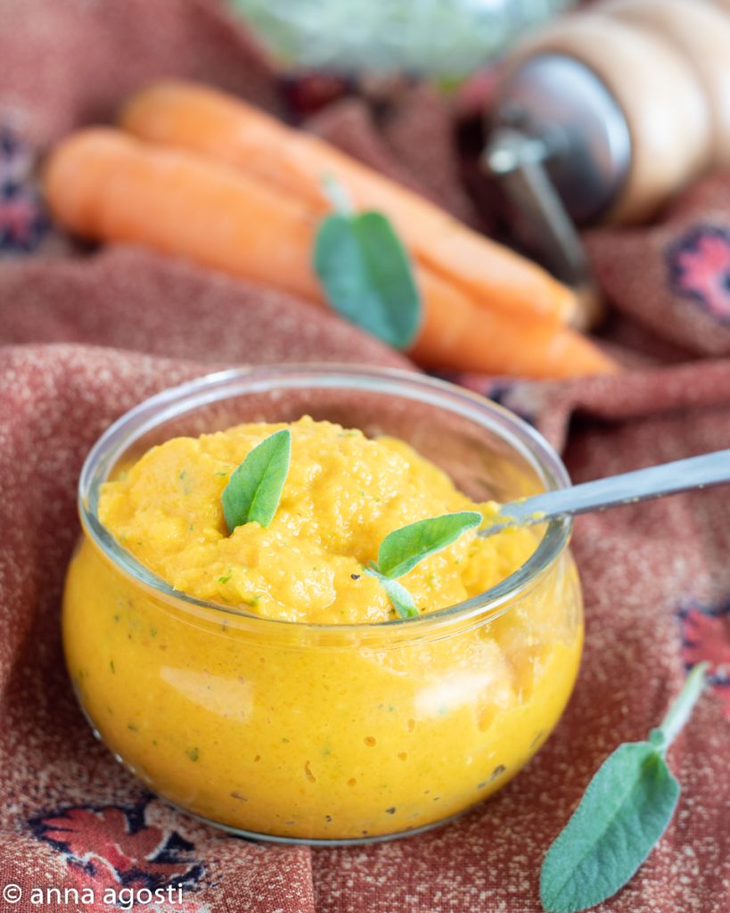 Pâté de carottes et noix