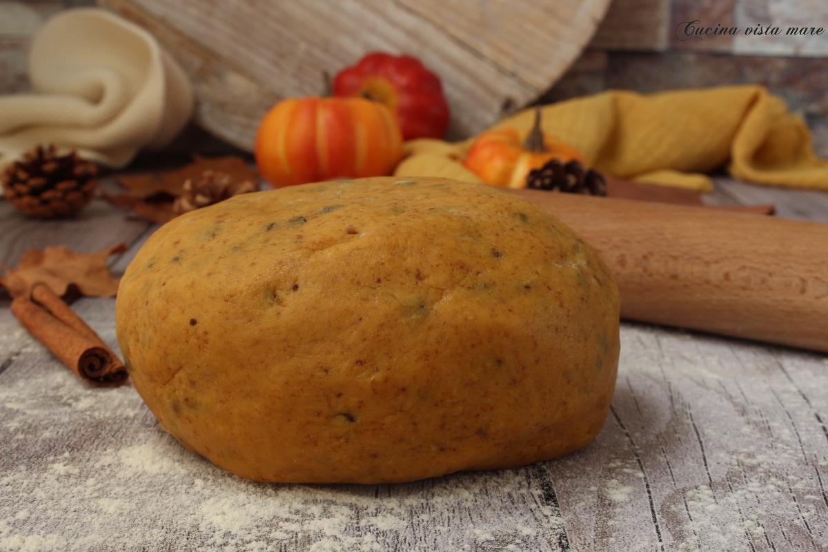 Pâte sablée à la citrouille