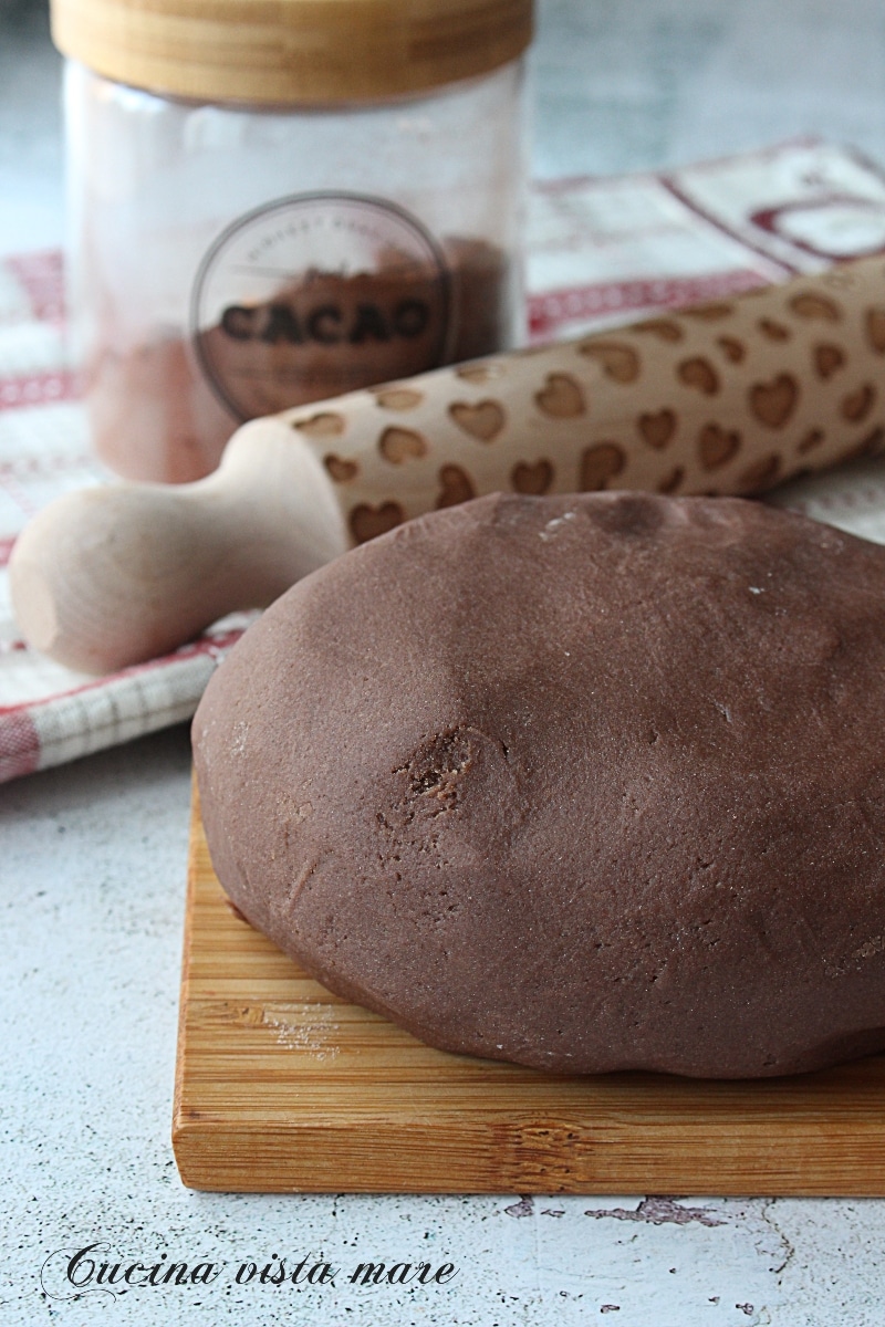Pâte sablée au cacao