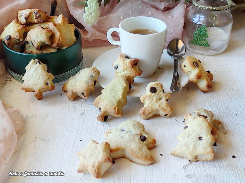 Pâte sablée avec pépites de chocolat