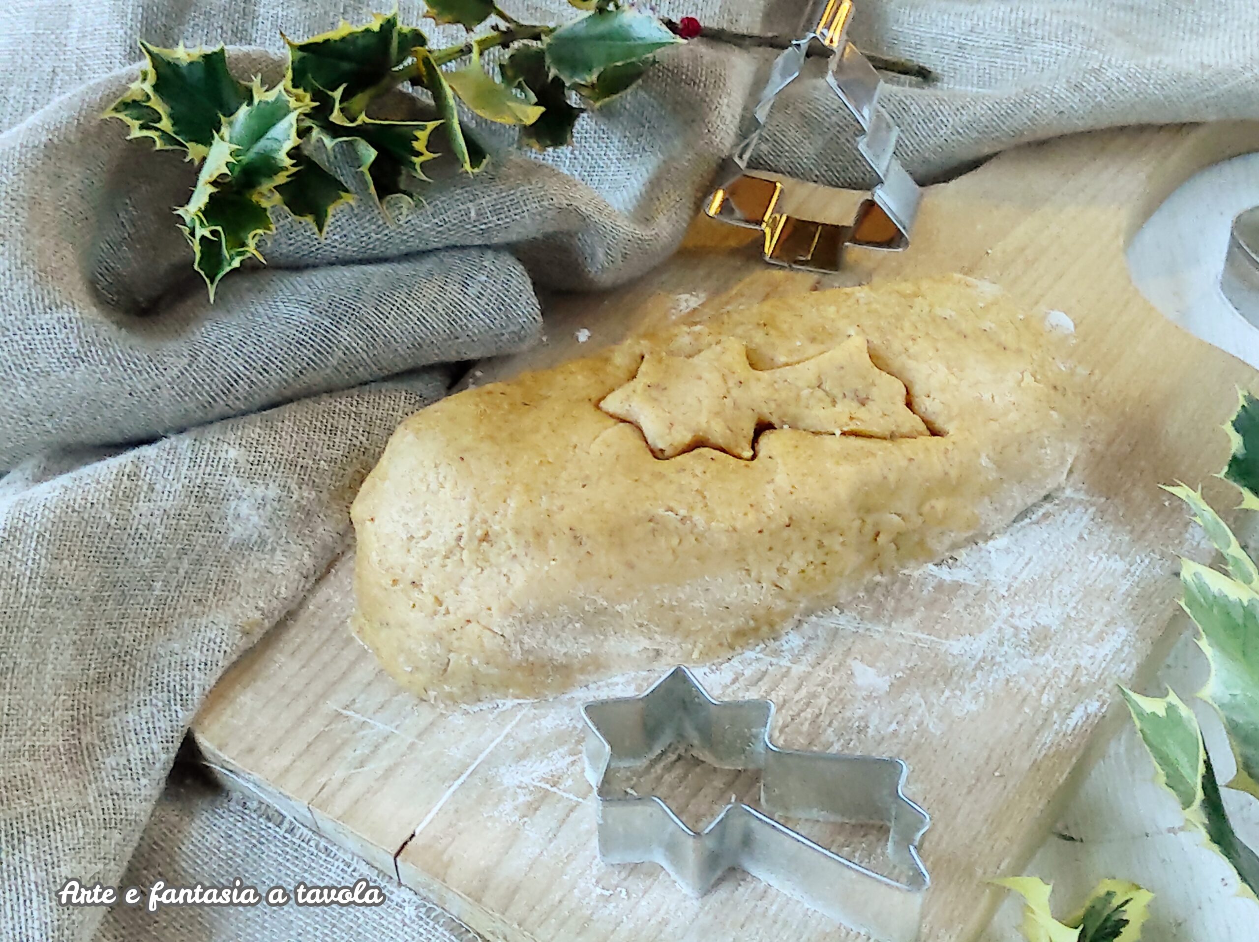 Pâte sablée cannelle et gingembre