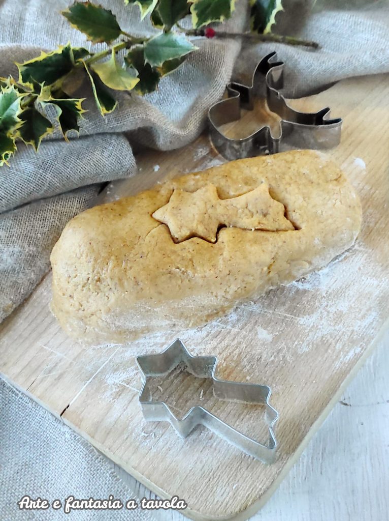 Pâte sablée cannelle et gingembre