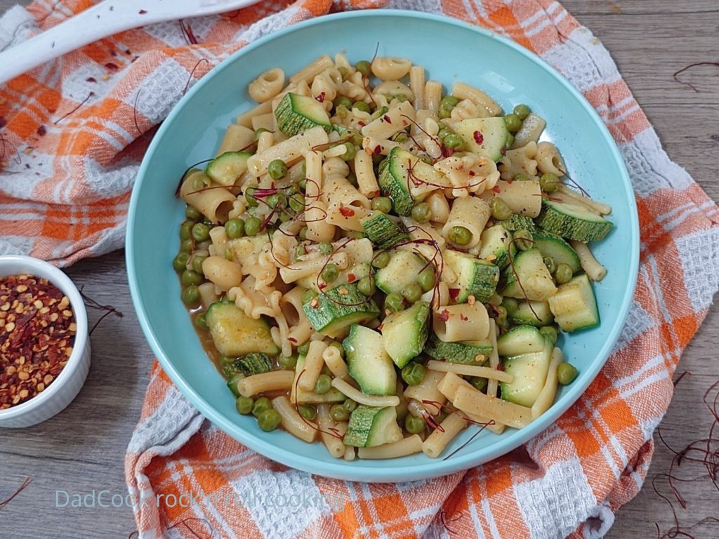 Pâtes Crémeuses aux Courgettes et Petits Pois : la Recette Estivale Légère et Rapide