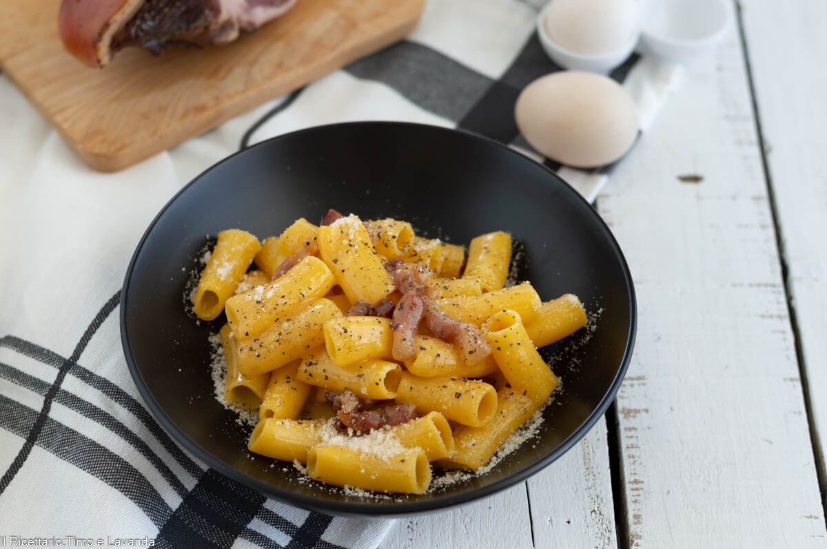 Pâtes à la carbonara