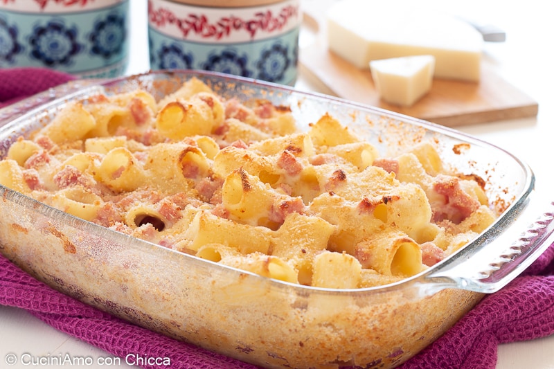 Pâtes au gratin