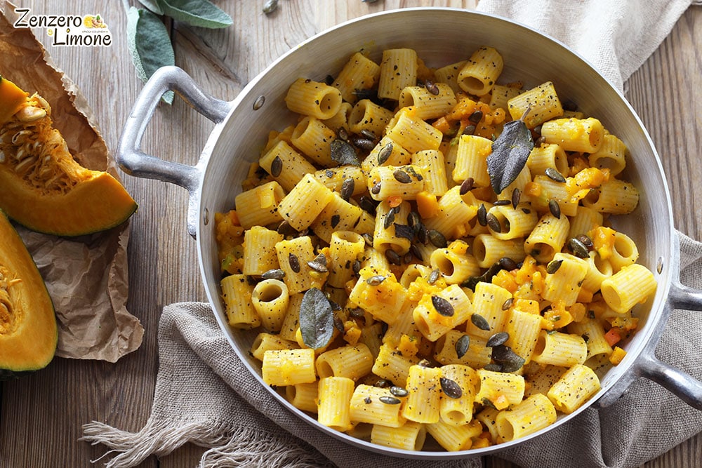 Pâtes au ragù de potiron