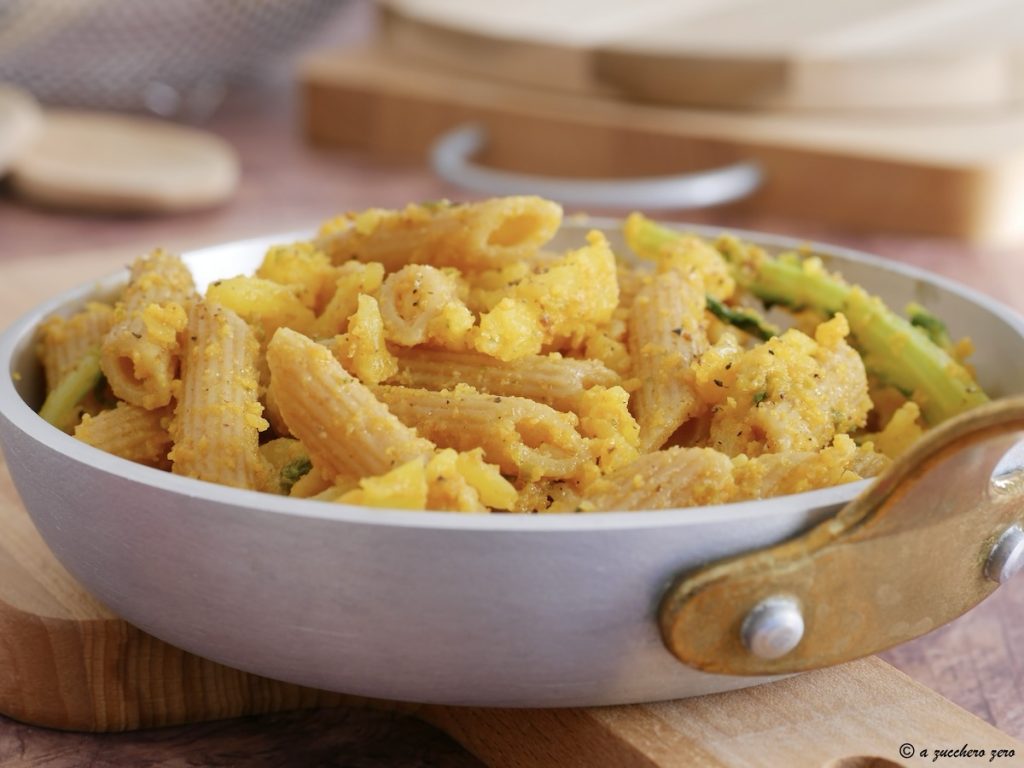 Pâtes avec chou-fleur à la sicilienne light