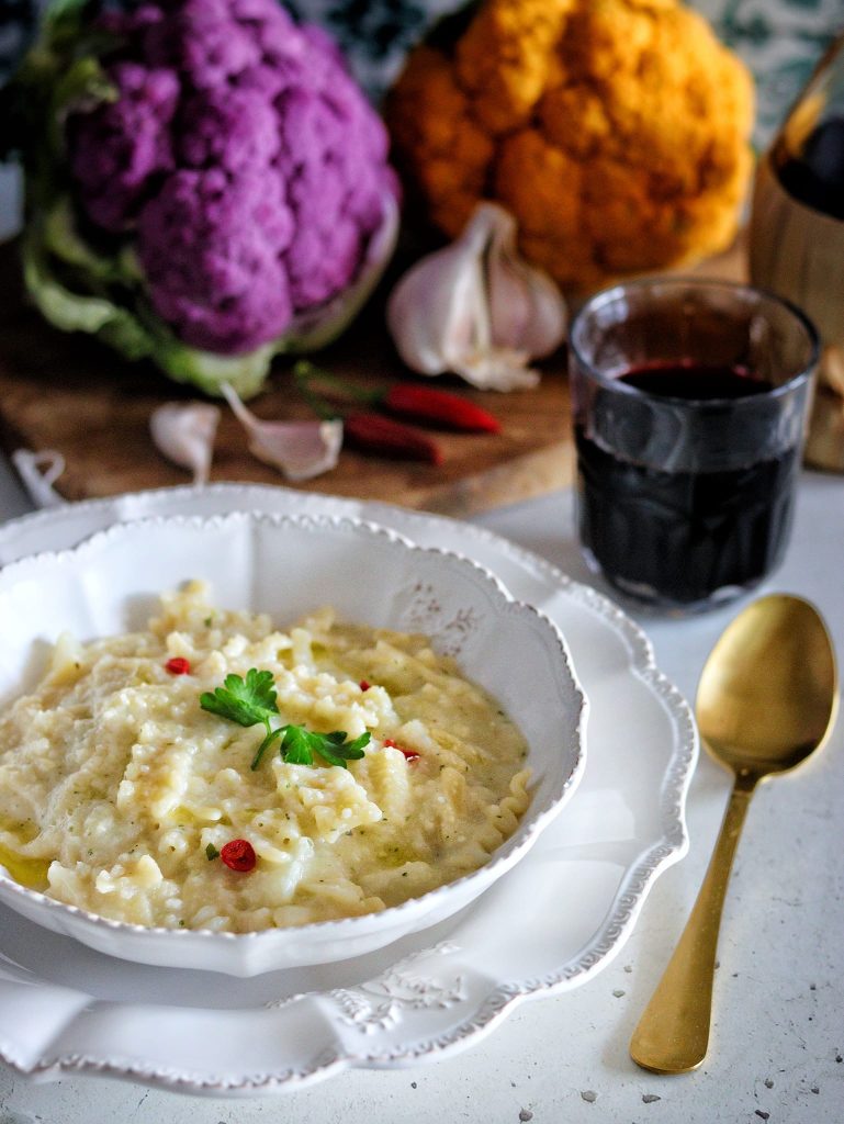 Pâtes et chou-fleur à la napolitaine