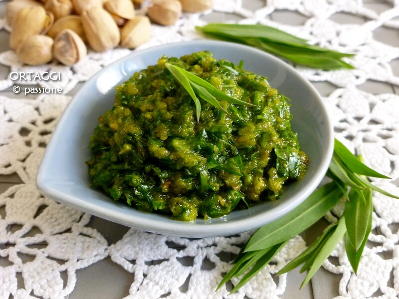 Pesto de strigoli et pistaches - recettes avec carletti LÉGUMES qui passionnent by Sara Grissino
