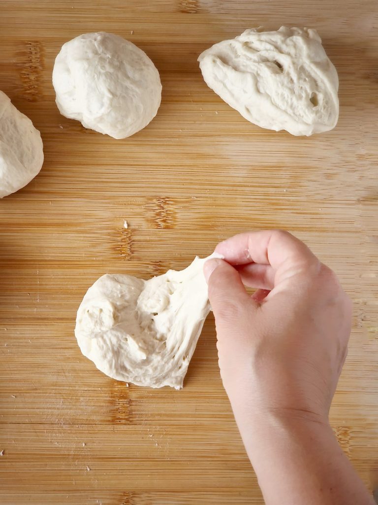 Petites pizzas rouges