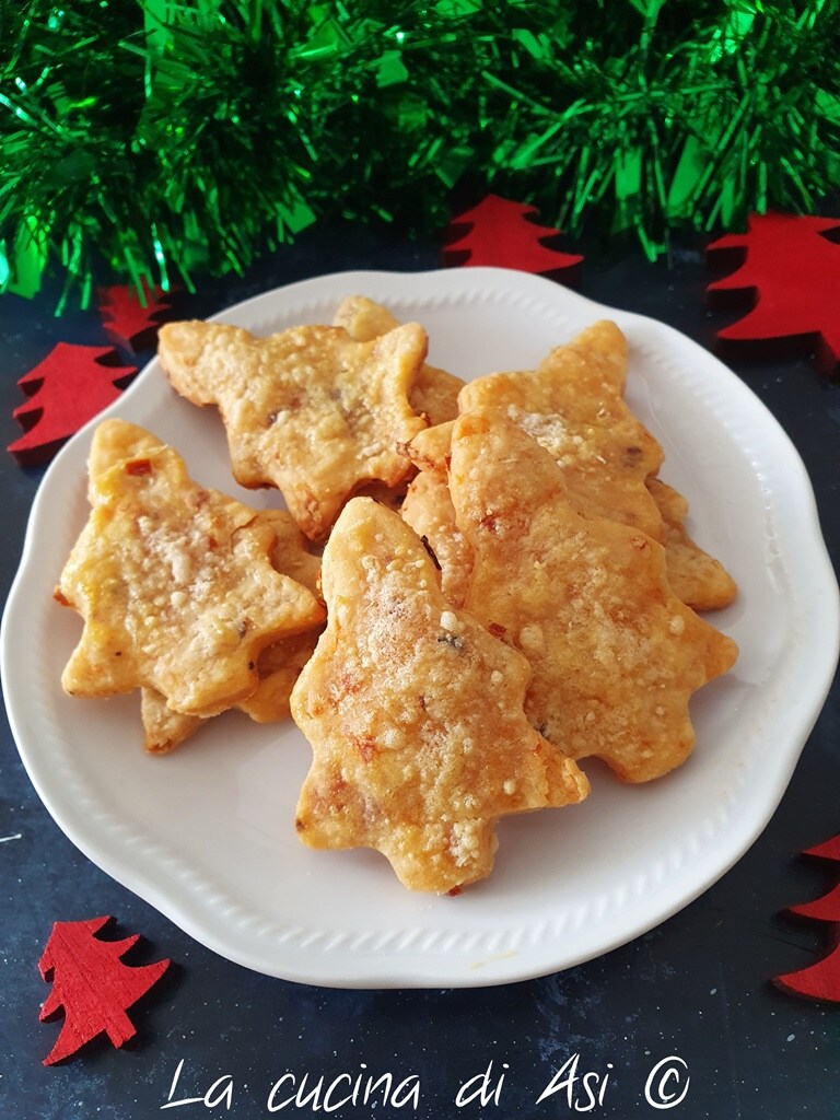 Petits arbres de Noël apéritifs salés rapides