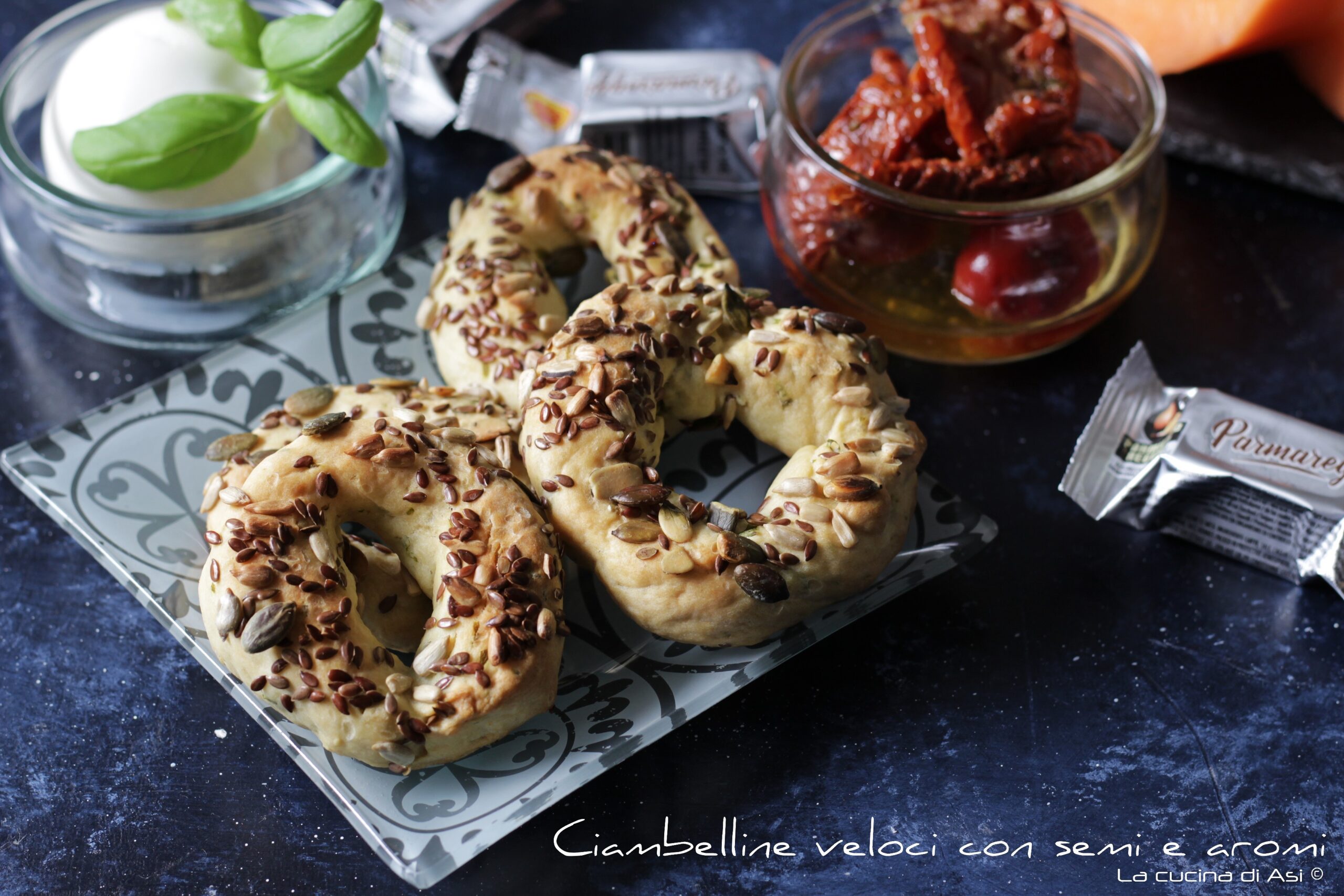 PETITS BEIGNETS RAPIDES AVEC GRAINES ET ARÔMES