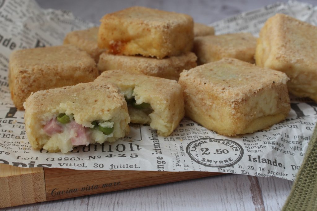 Petits flans de pommes de terre farcis Cuisine vue mer