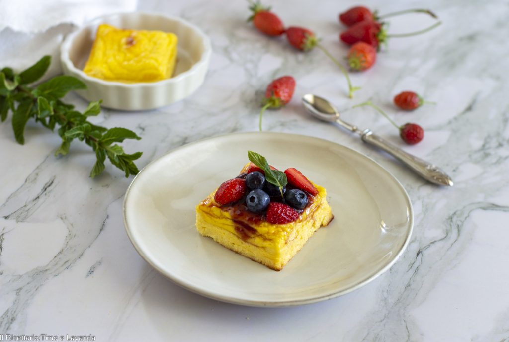 Petits gâteaux crémeux à la ricotta