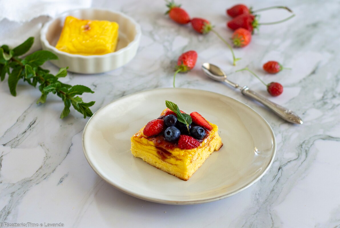 Petits gâteaux crémeux à la ricotta