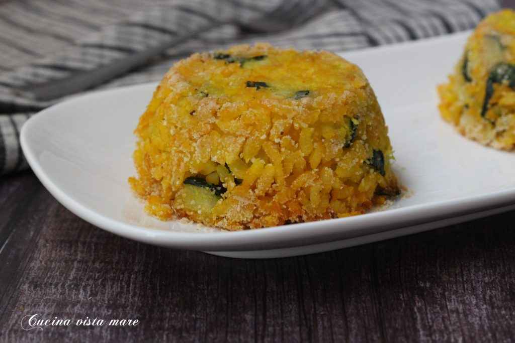 Petits gâteaux de riz au safran Cuisine vue mer