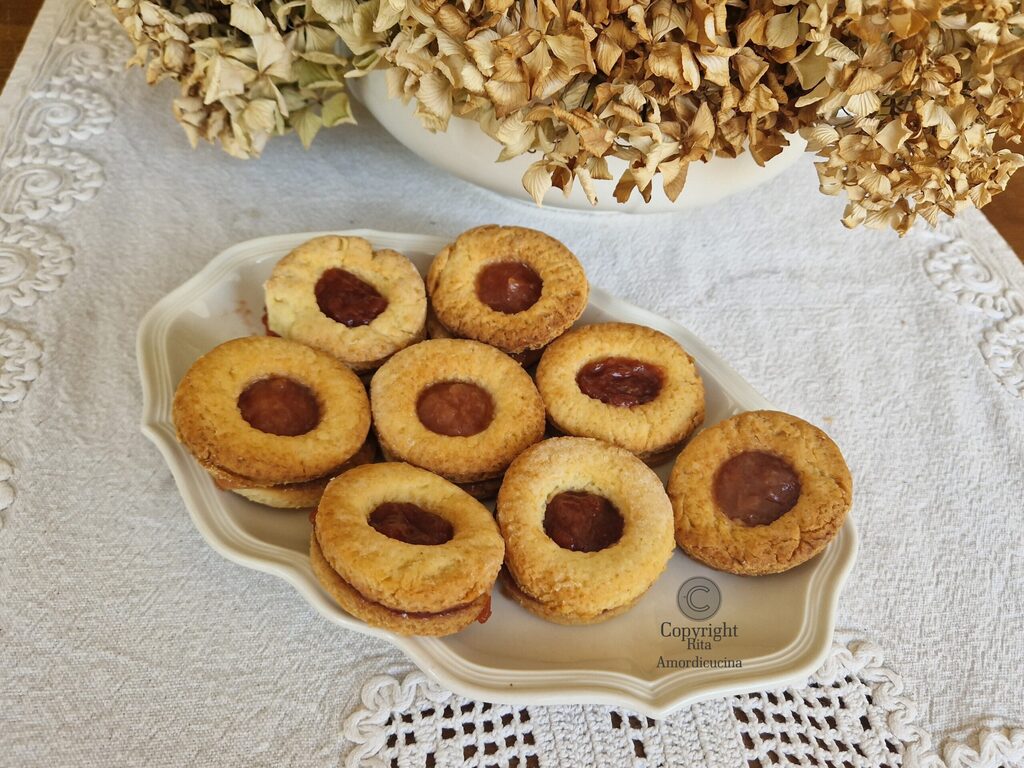 Sablés Œil-de-bœuf diététiques