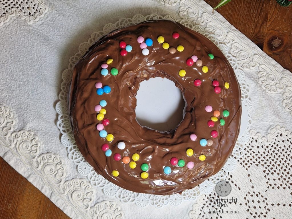 Couronne au chocolat
