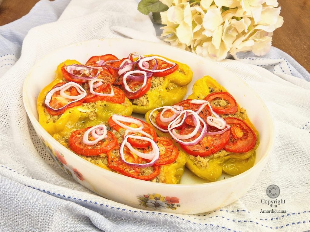 Poivrons farcis grands