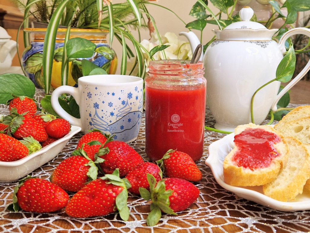 Compote de fraises sans sucre