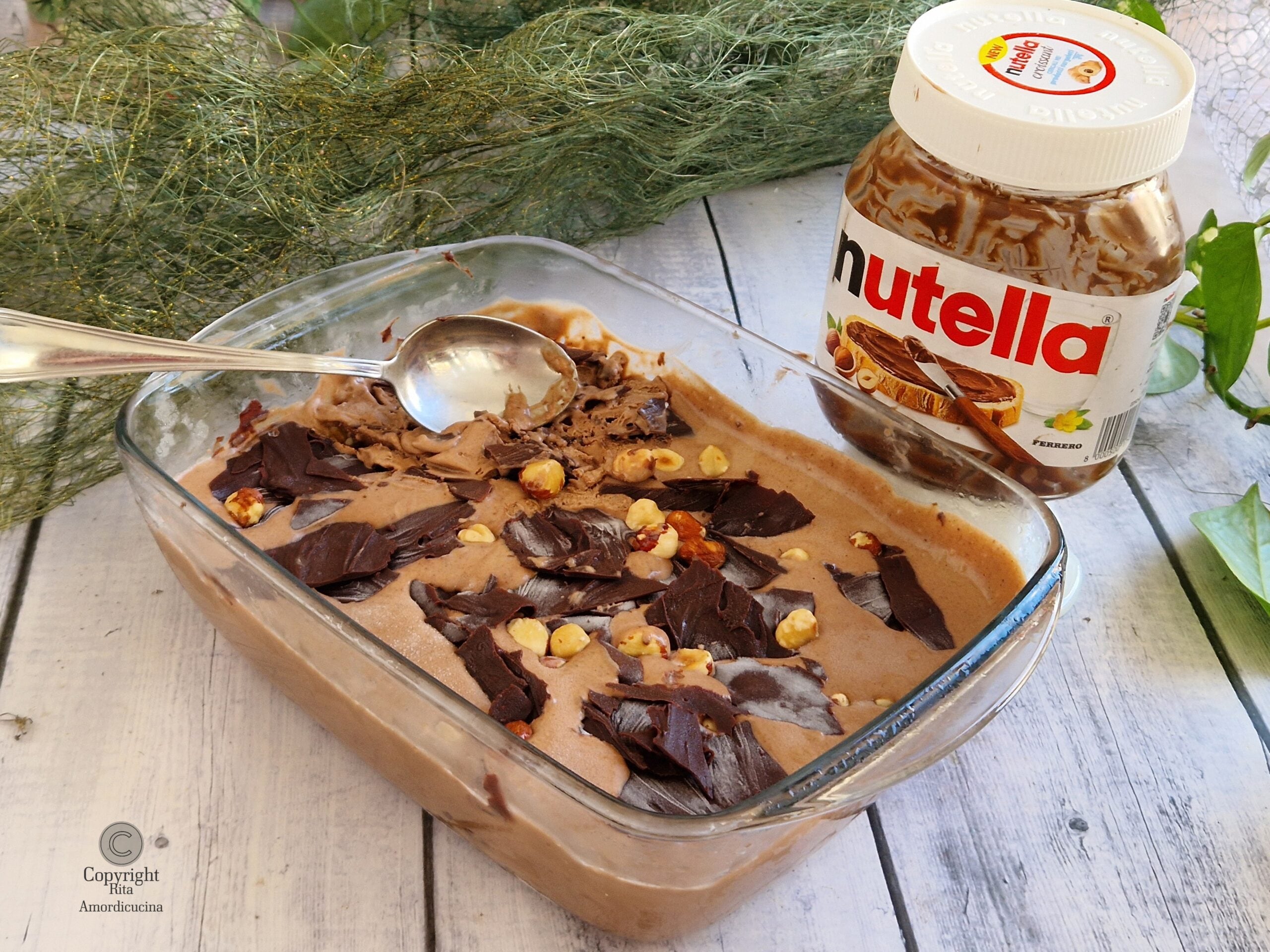 La glace à la Nutella sans sorbetière