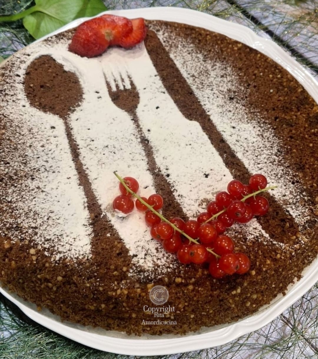 Le gâteau caprese diététique