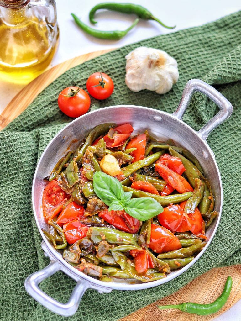 Piments verts à la poêle