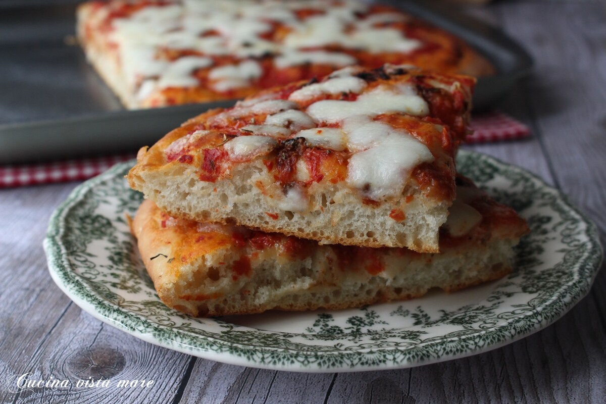 Pizza rapide à la plaque