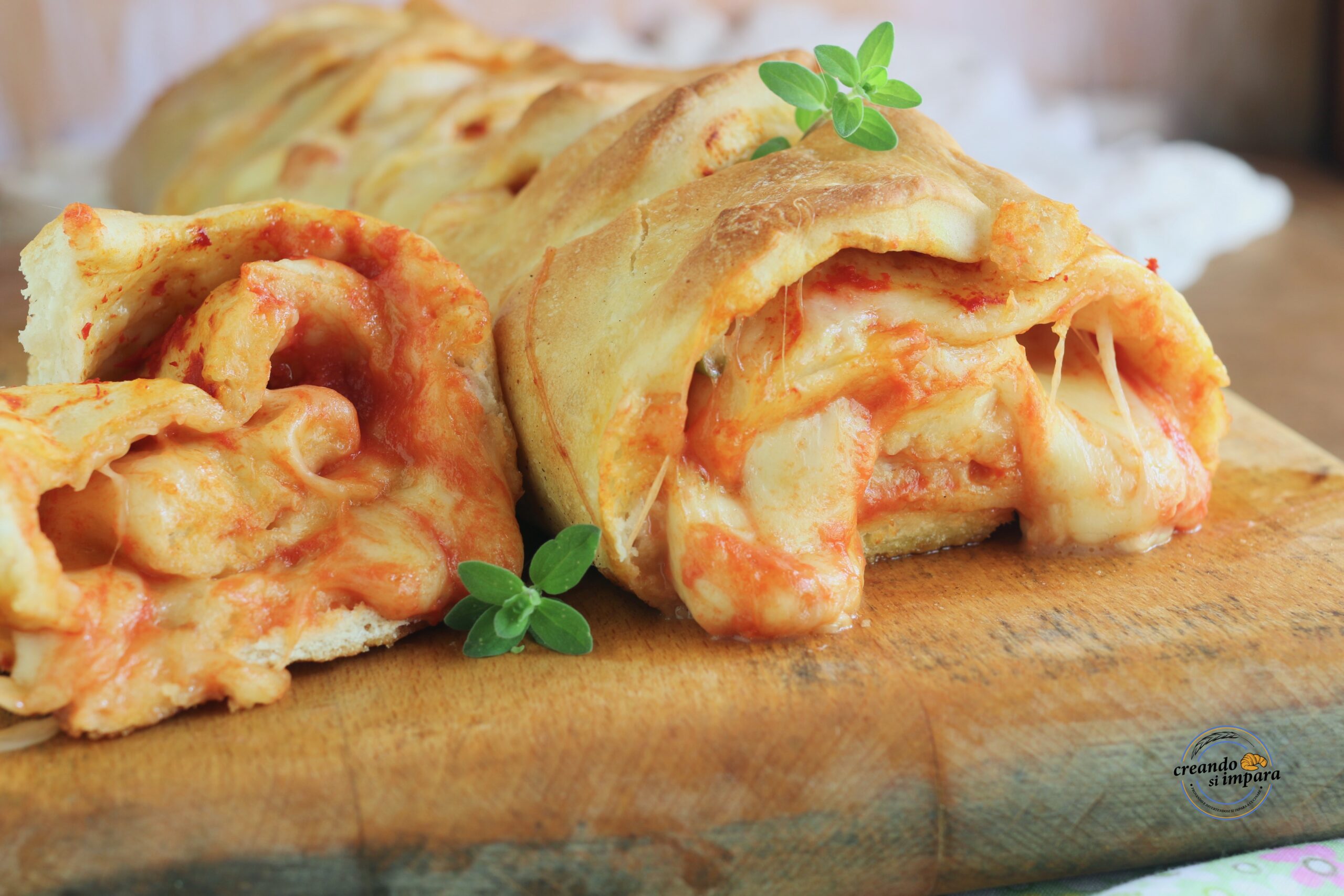Pizza roulée