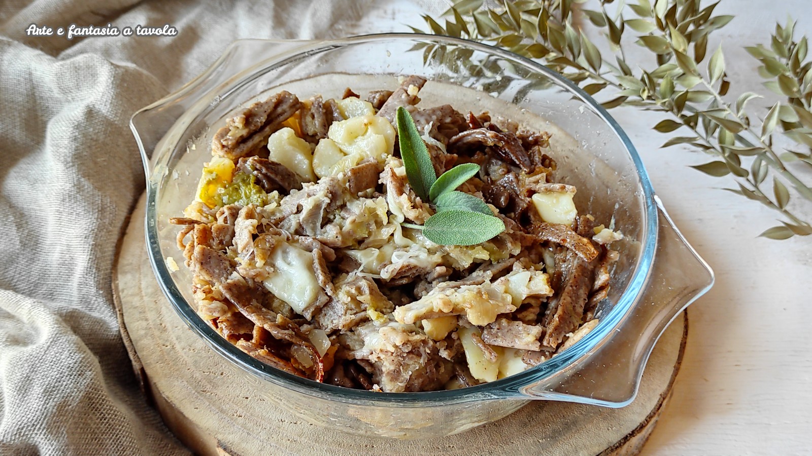 Pizzoccheri avec chou