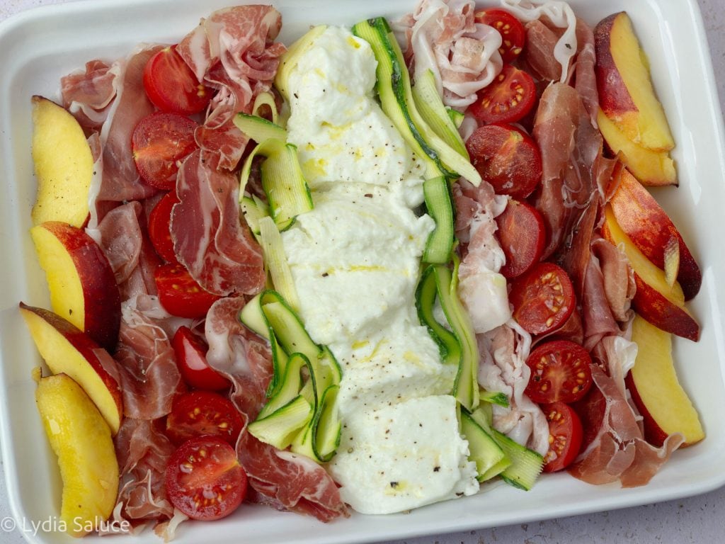 Plateau de charcuterie estival