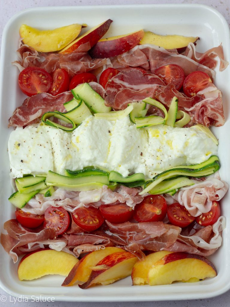 Plateau de charcuterie estival
