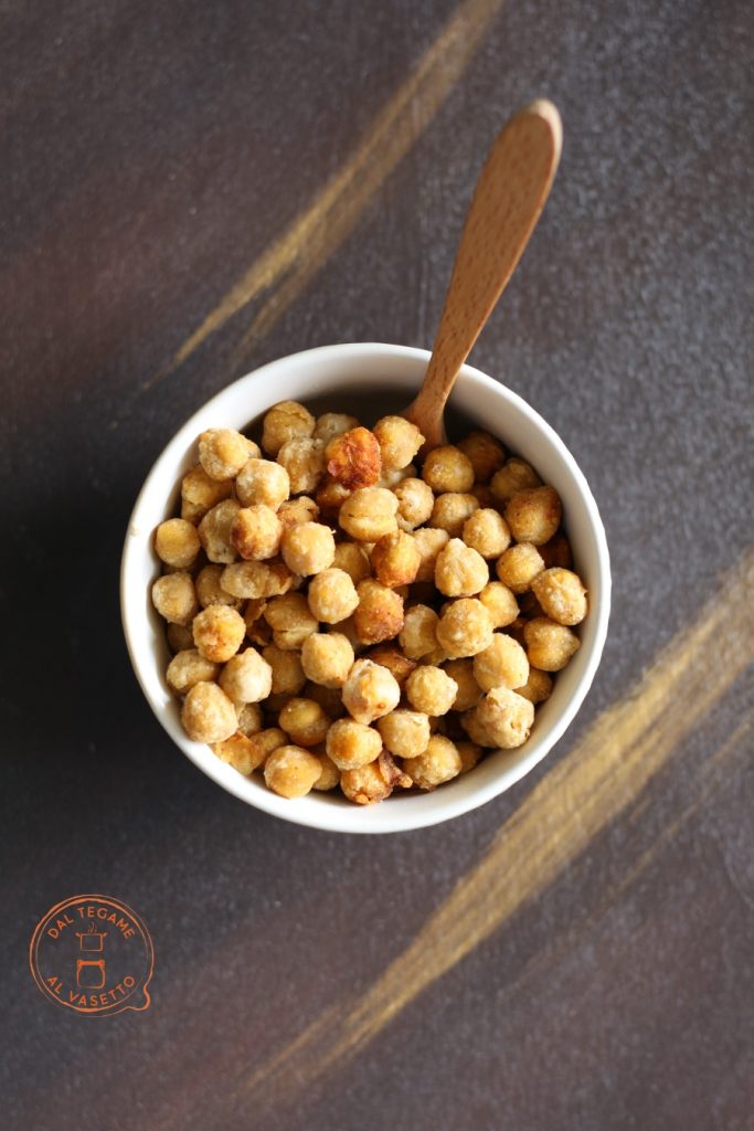 Pois chiches croquants à la friteuse à air