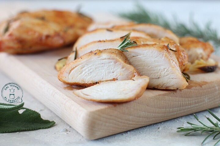 Poitrine de poulet au micro-ondes