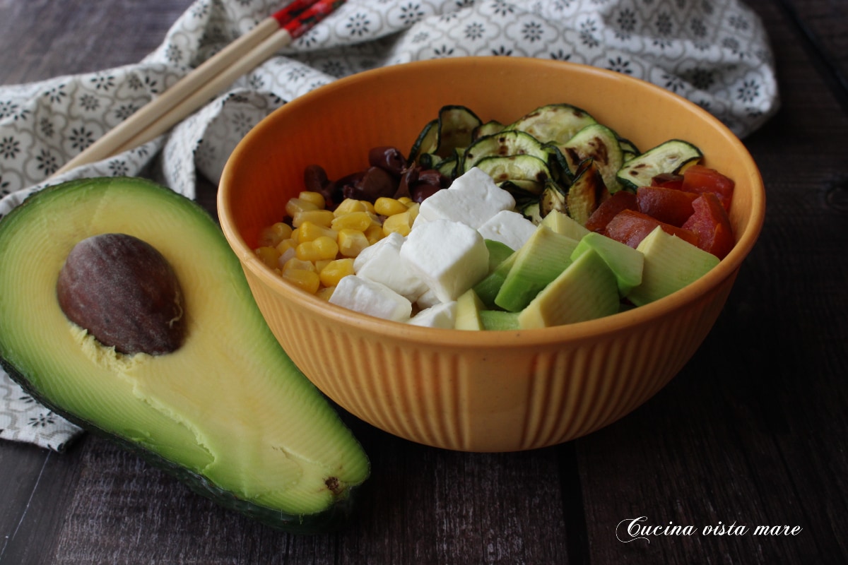 Poke bowl végétarien