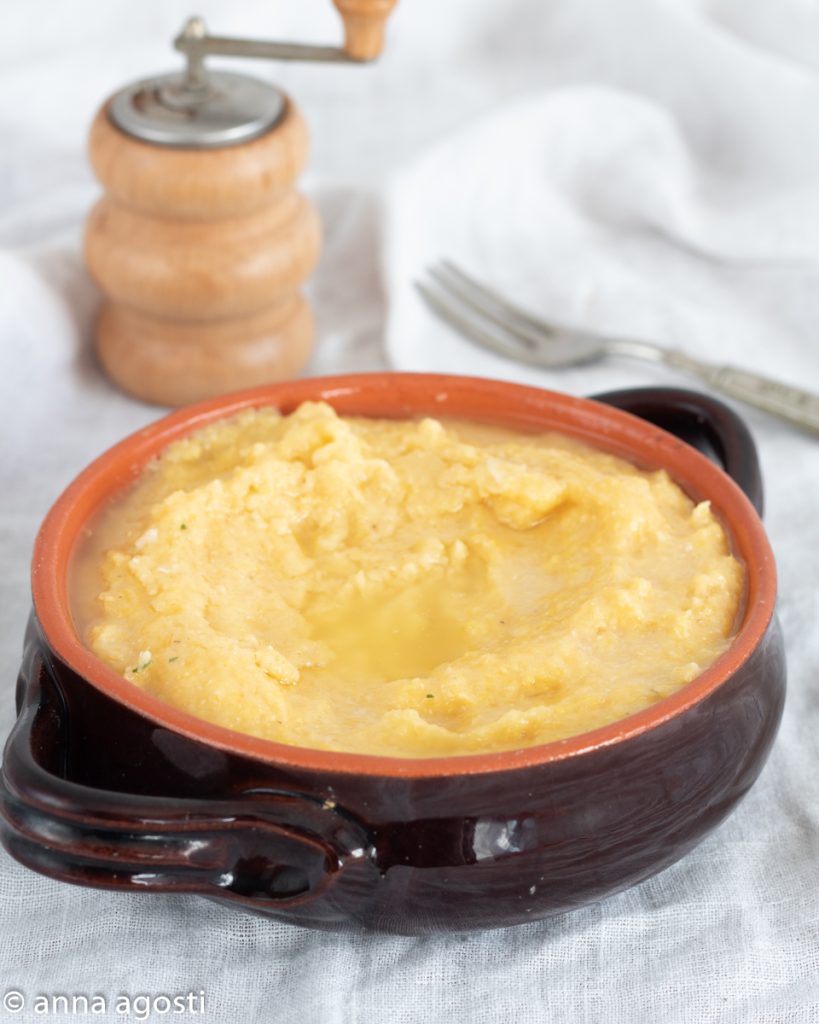 Polenta concia