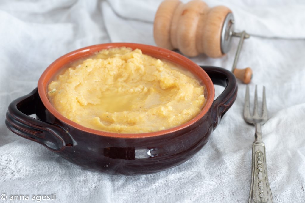 Polenta concia